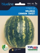 Sementes de Melancia Crimson Sweet 5g - Topseed Blue Line