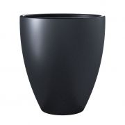 Vaso de Cerâmica Frankfurt 15,5cm x 14cm cor Chumbo