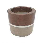 Vaso de cimento 5,5cm x 7cm MD15B2B