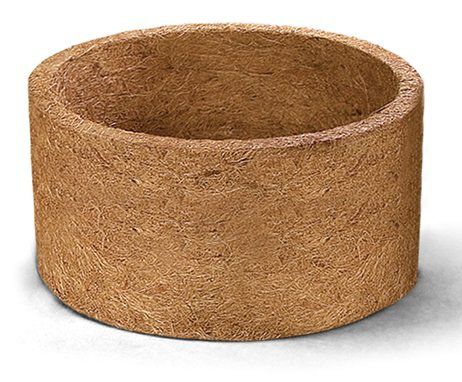 Vaso de fibra de coco Nutricoco 03 (11,5 cm altura x 20,5 diâmetro) - Foto 0