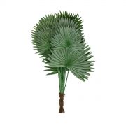 Palmeira leque artificial 42 cm - Verde - 00374001 - Foto 1