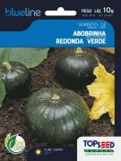 Sementes de Abobrinha Redonda Verde 10g - Topseed Blue Line