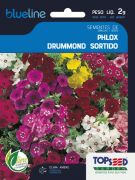 Sementes de Phlox Drummond Sortido 2g - Topseed Blue Line