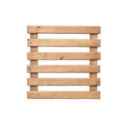 Treliça rústica de madeira tratada 60cm x 60cm para jardim vertical 