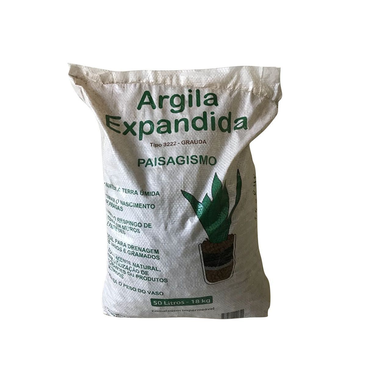 Argila Expandida 50 litros Bioplanthion