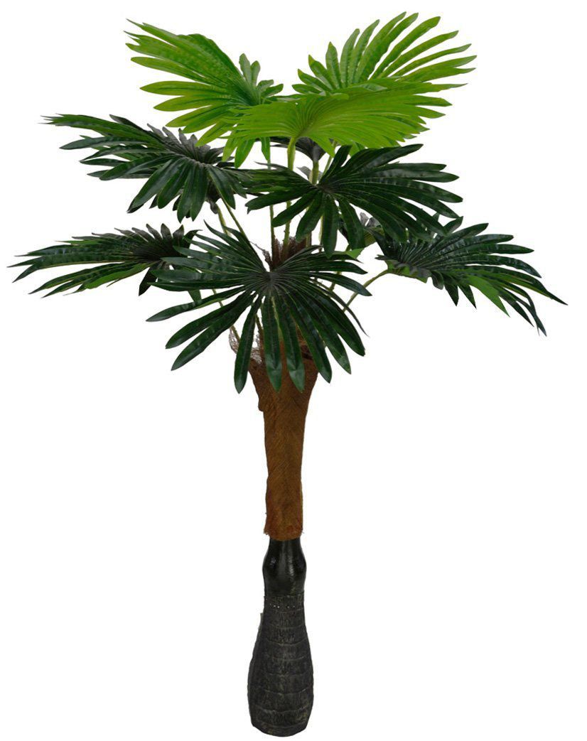 Árvore artificial Palmeira Leque Real Toque X12 Verde 1,2m - 33009001 - Foto 0