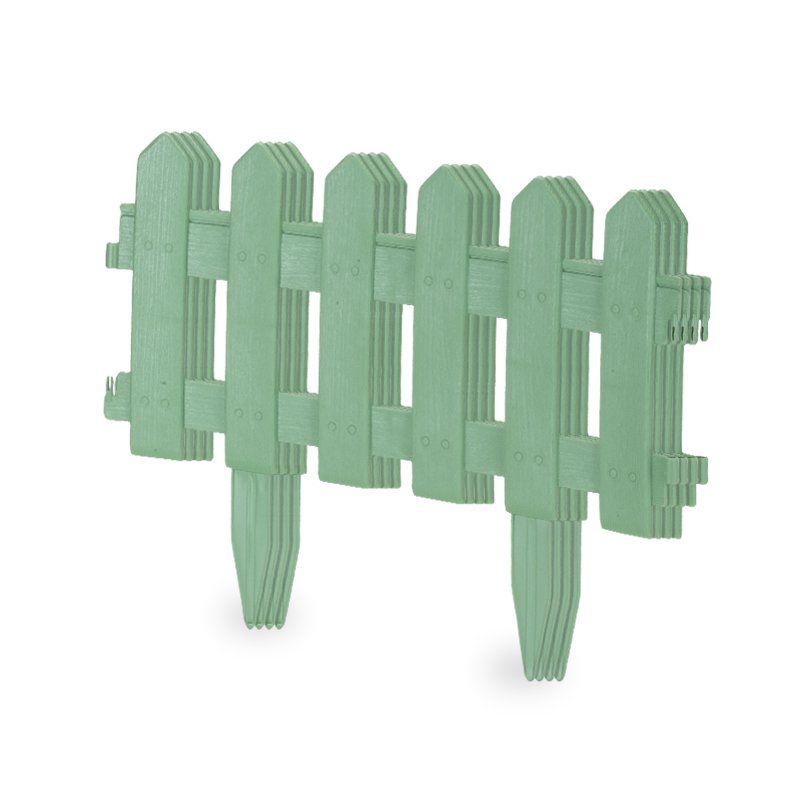 Cerca Decorativa Kit com 4 peças Verde - Foto 0
