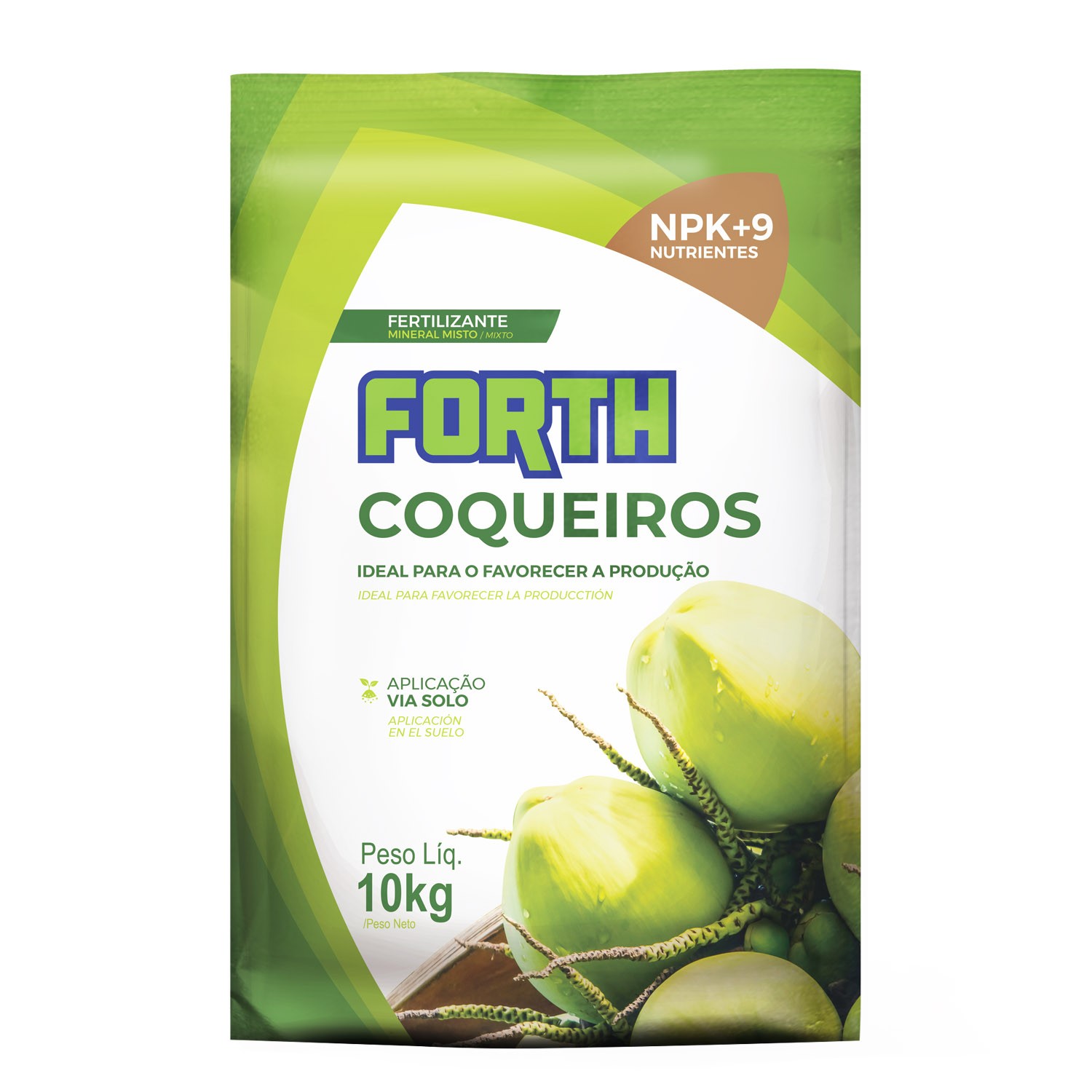 Fertilizante Forth Coqueiros 10kg - Foto 0