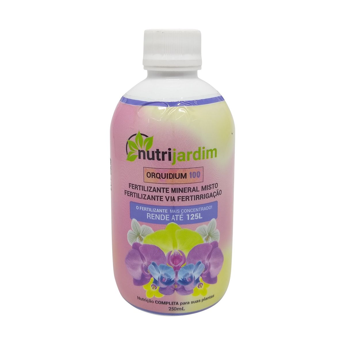 Fertilizante Mineral Misto para Fertirrigação Orquidium 100 concentrado Nutrijardim Rende 125 Litros - Foto 0
