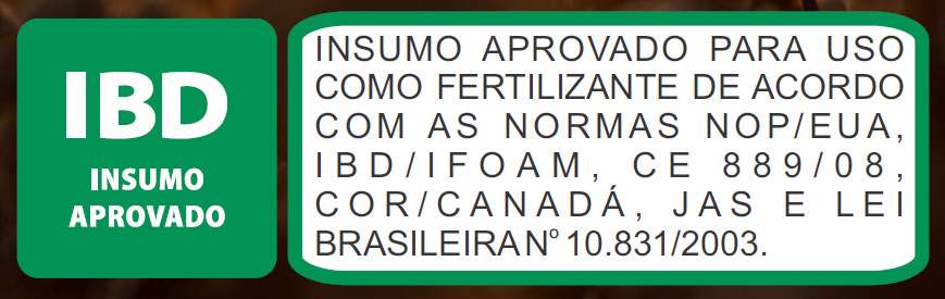 Fertilizante Orgânico Classe A (via solo) 1 litro Ferti-Peixe com certificação IBD