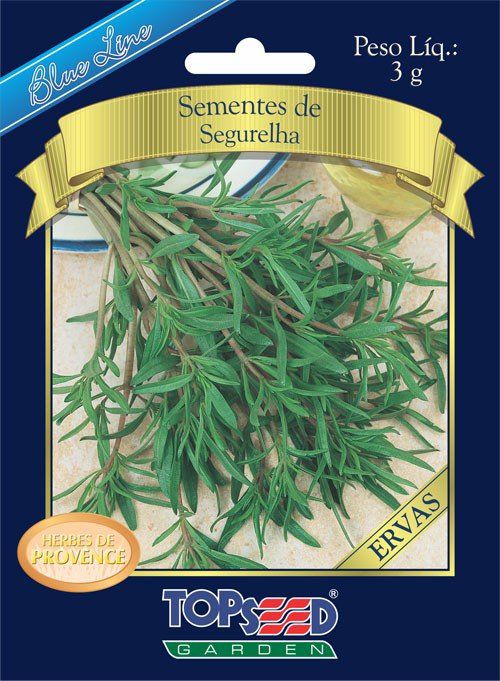 Sementes de Segurelha Satureja Hortensis - Topseed Blue Line - Foto 0