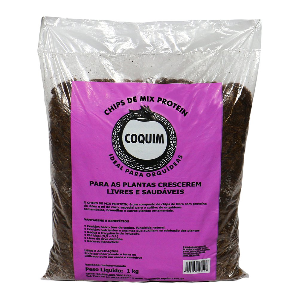Substrato Chips de Mix Protein 1kg Coquim - Foto 0