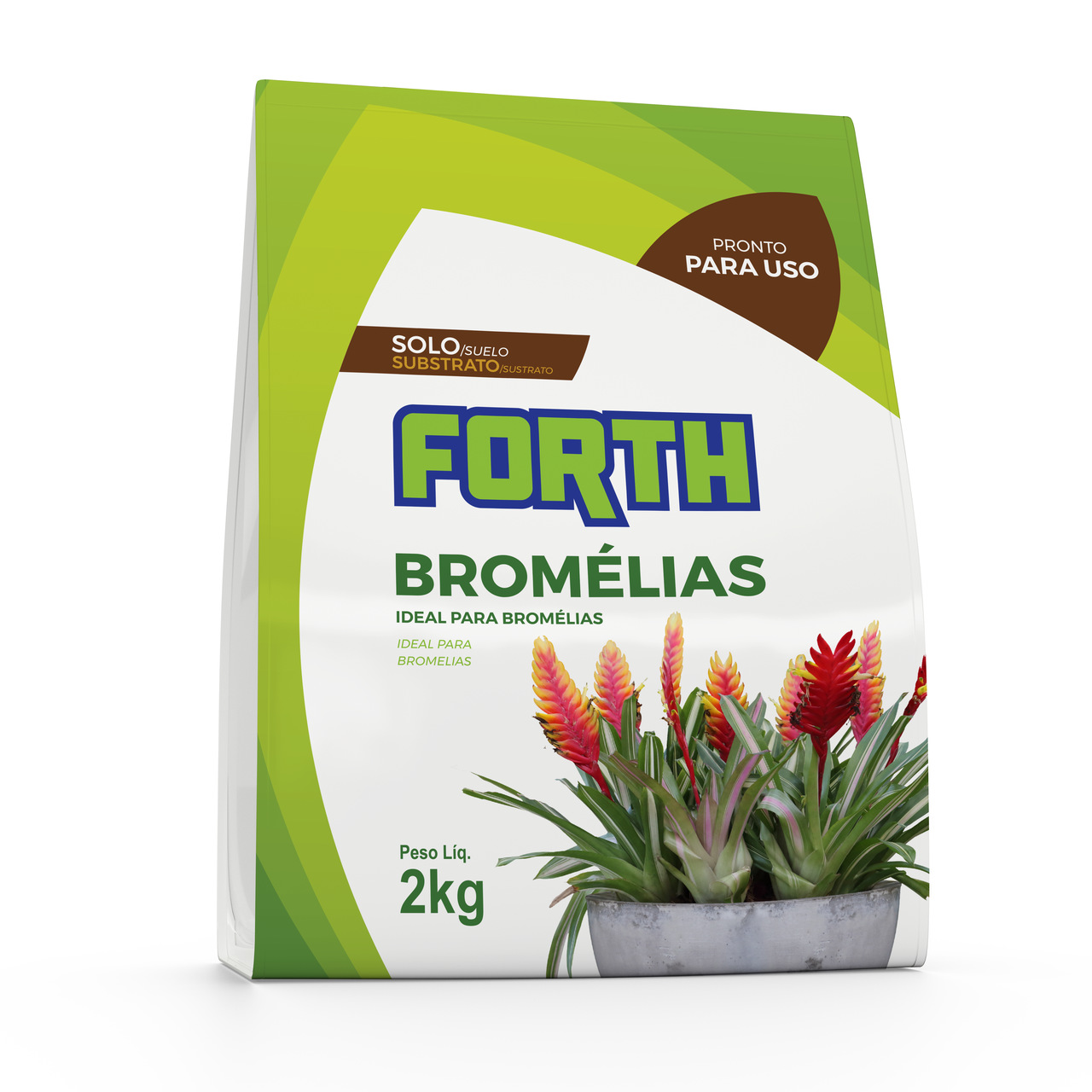 Substrato para Bromélias Forth 2kg - Foto 0