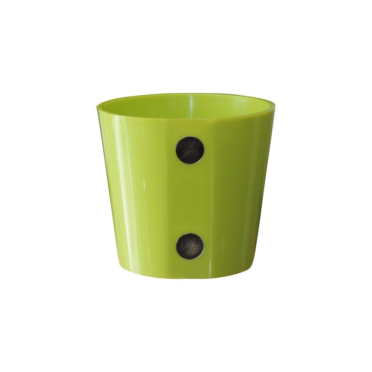 Vaso Magnético de Plástico Verde Limão 5cm x 6cm