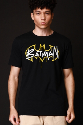 Camiseta Masculina Batman Grafite