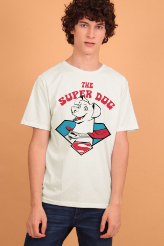 Camiseta Masculina Super Pets Super Dog