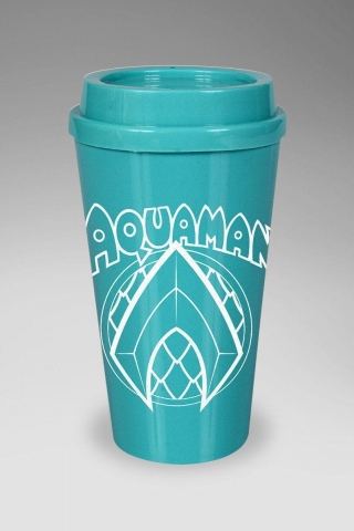 Copo Bucks Aquaman Logo Clássico