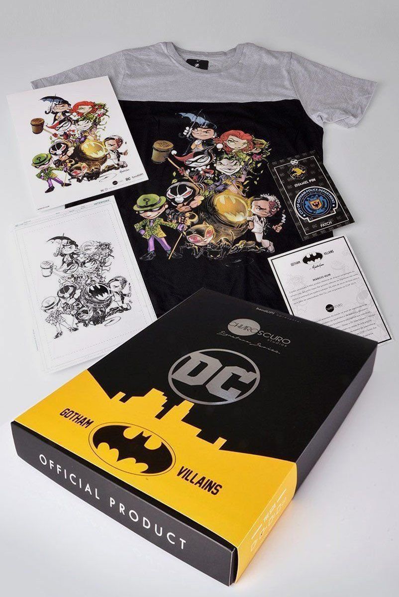 Box Chiaroscuro Signature Series - Vilões de Gotham