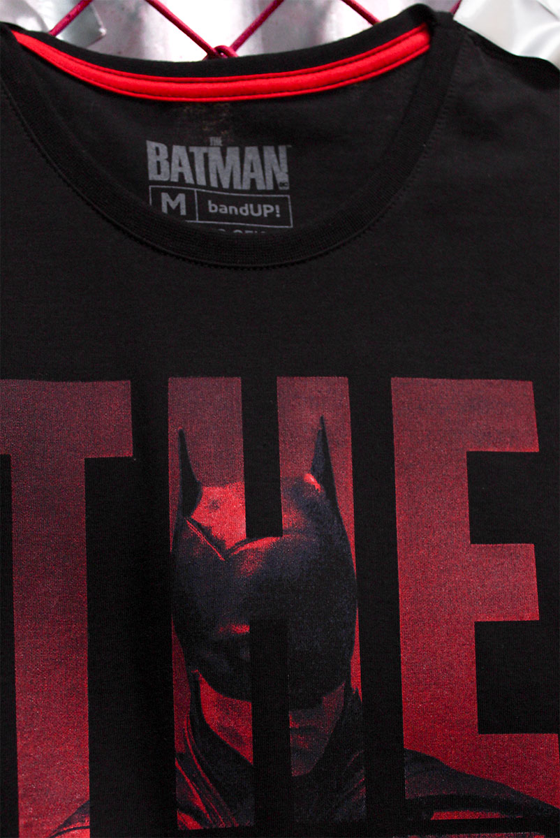Camiseta Unissex The Batman Lettring