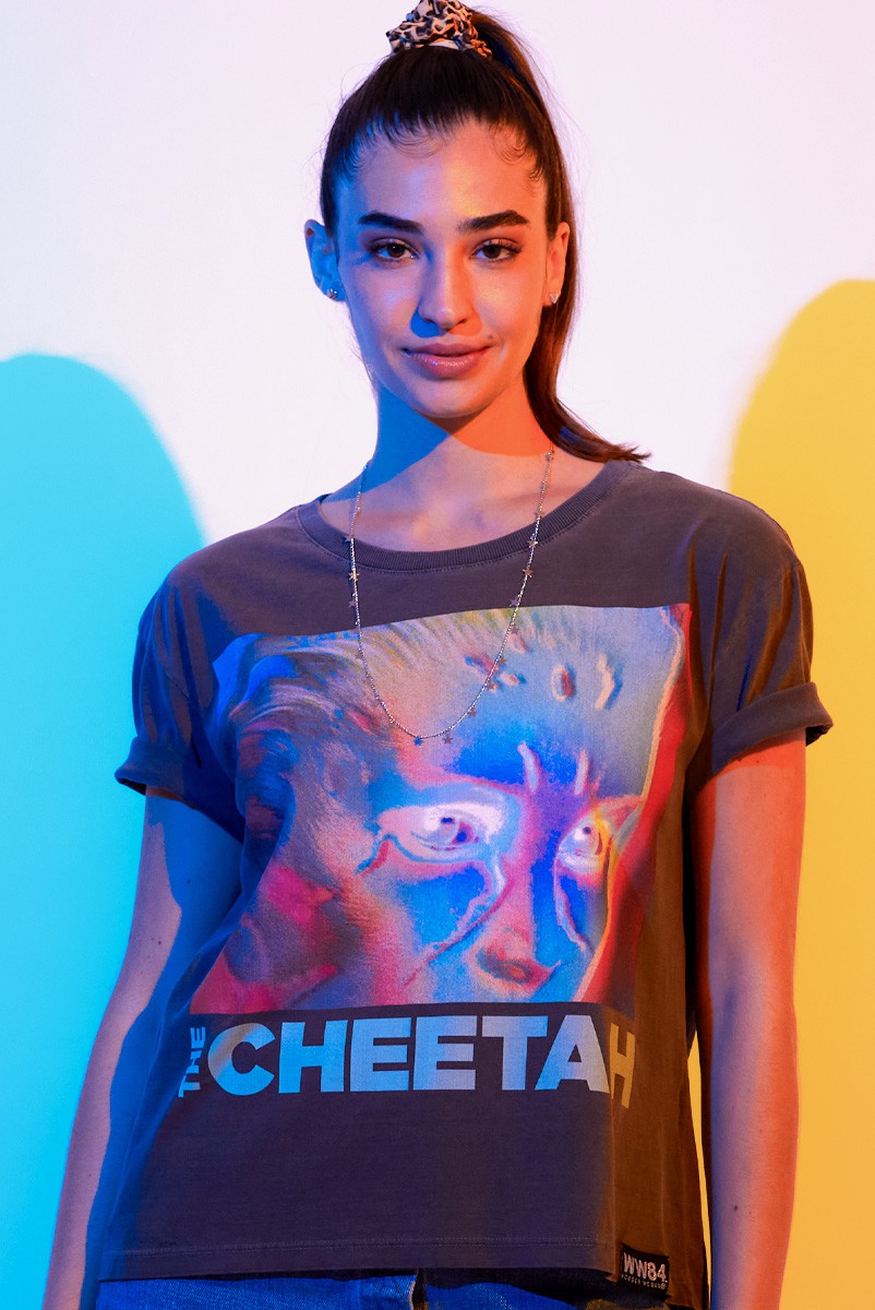 Camiseta Box Feminina Mulher Maravilha 1984 The Cheetah!