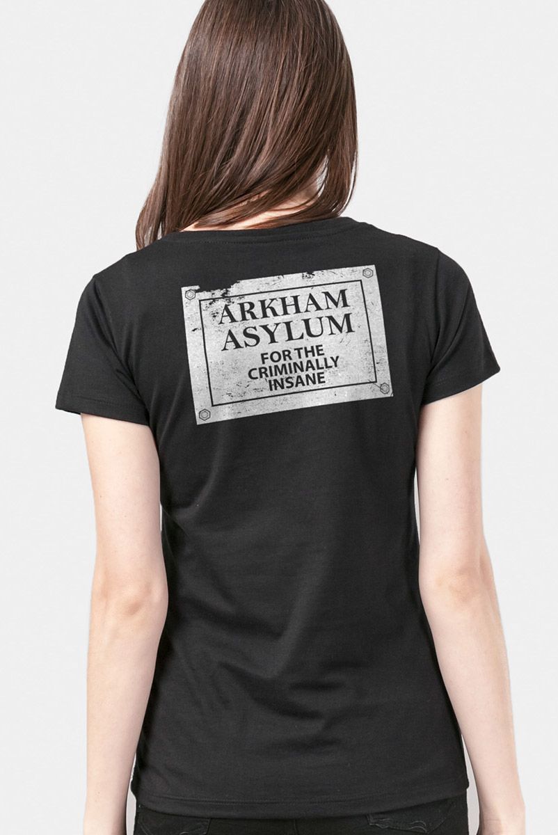 Camiseta Feminina Coringa Asilo Arkham