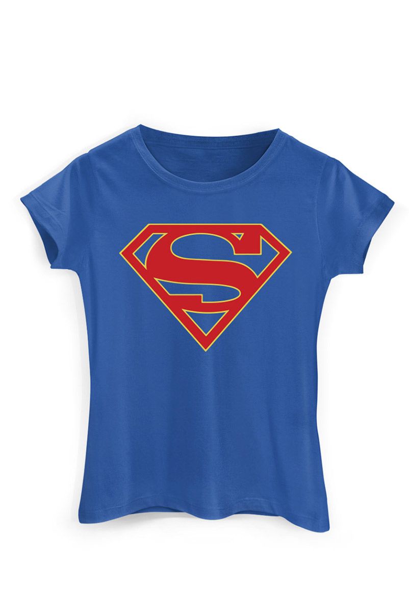 Camiseta Feminina Supergirl Logo