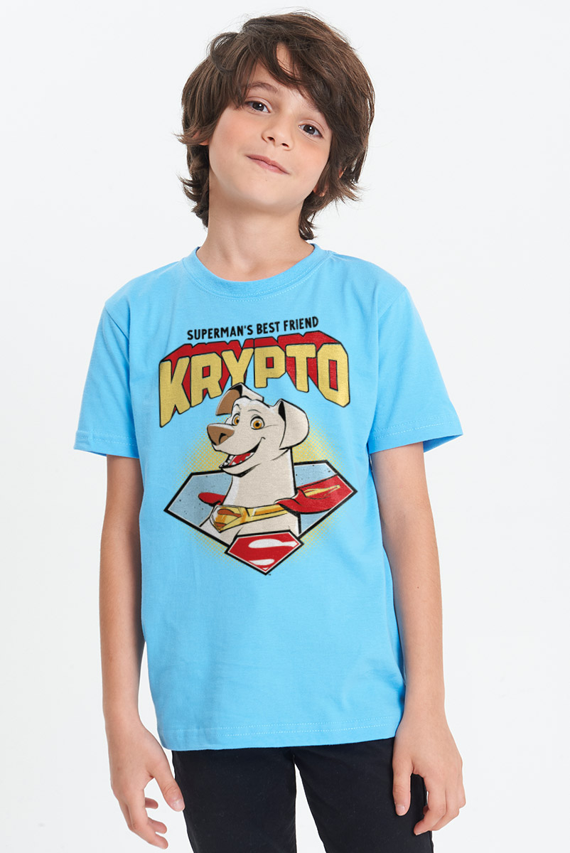 Camiseta Infantil Super Pets Krypto