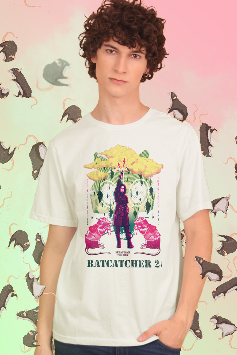 Camiseta Masculina Esquadrão Suicida Ratcatcher 2