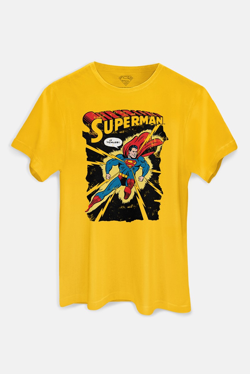 Camiseta Masculina Superman It Tickles!