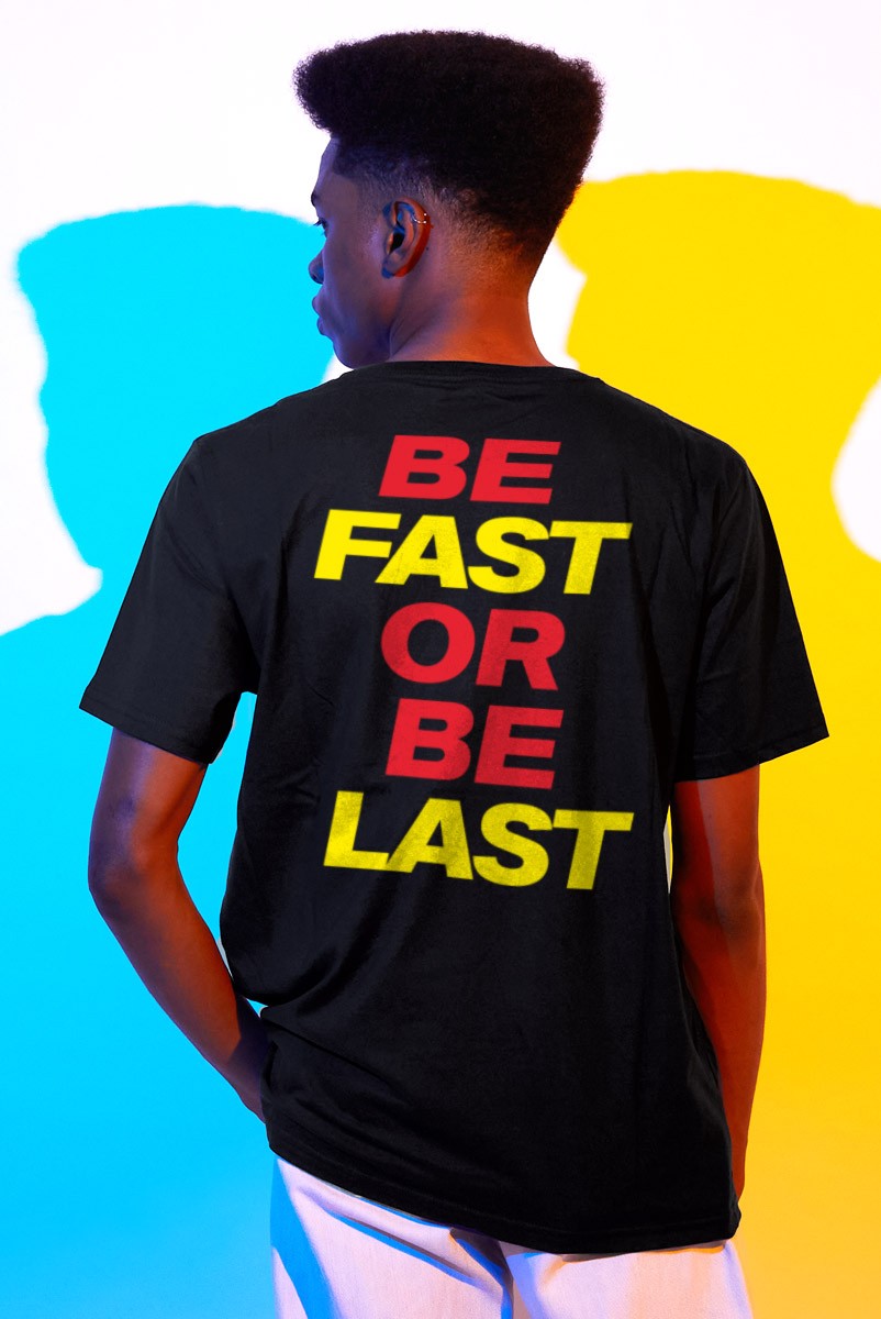 Camiseta Masculina The Flash Be Fast or Be Last