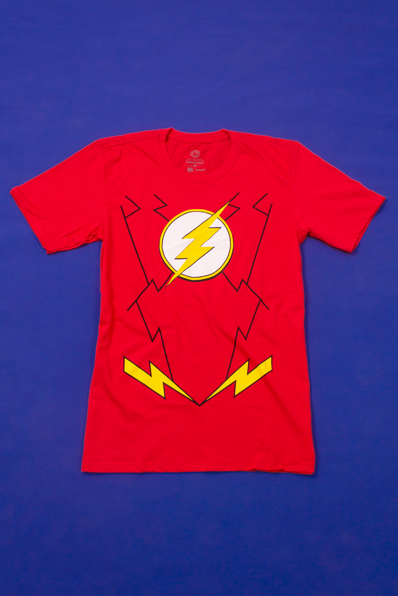 Camiseta Masculina The Flash Costume