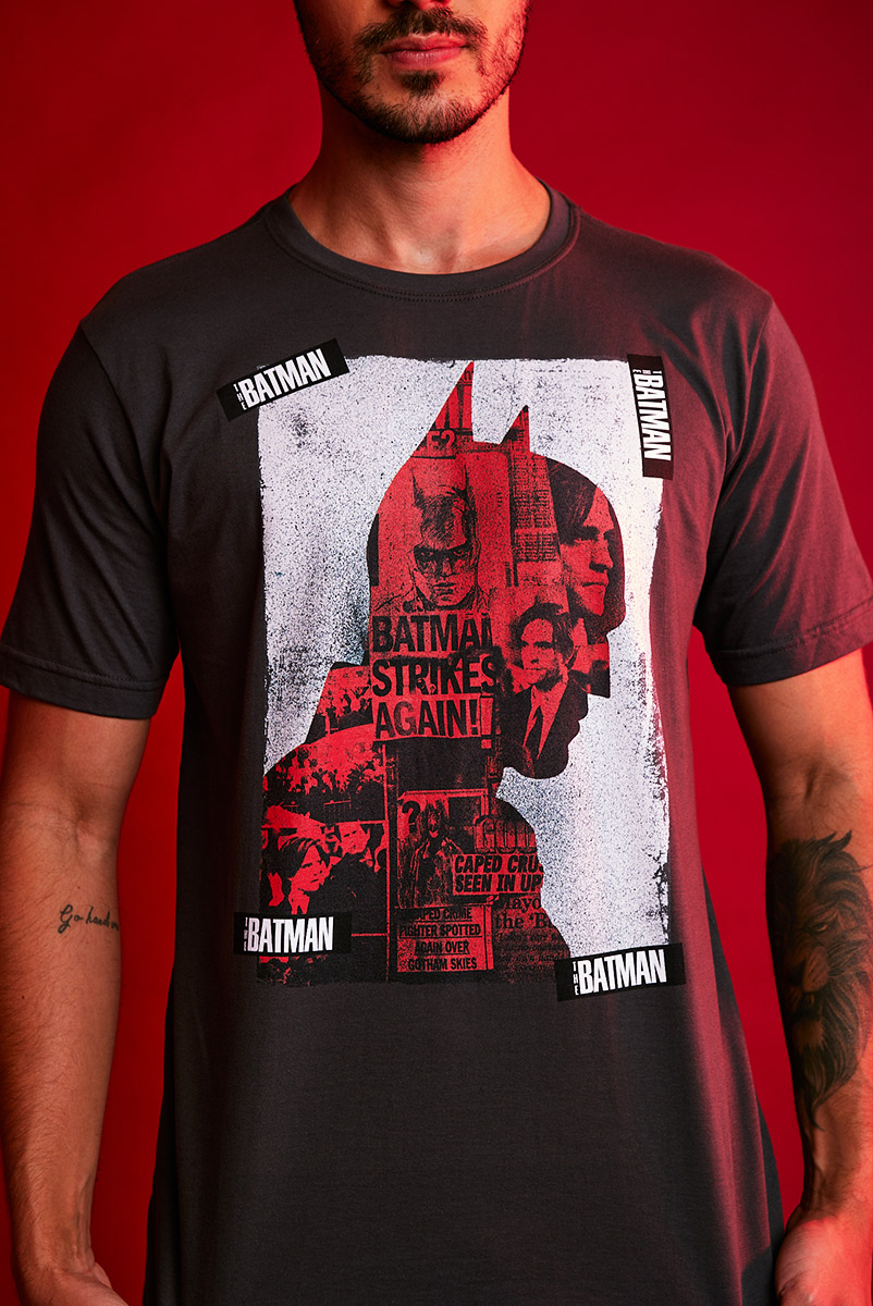 Camiseta Unissex The Batman Search