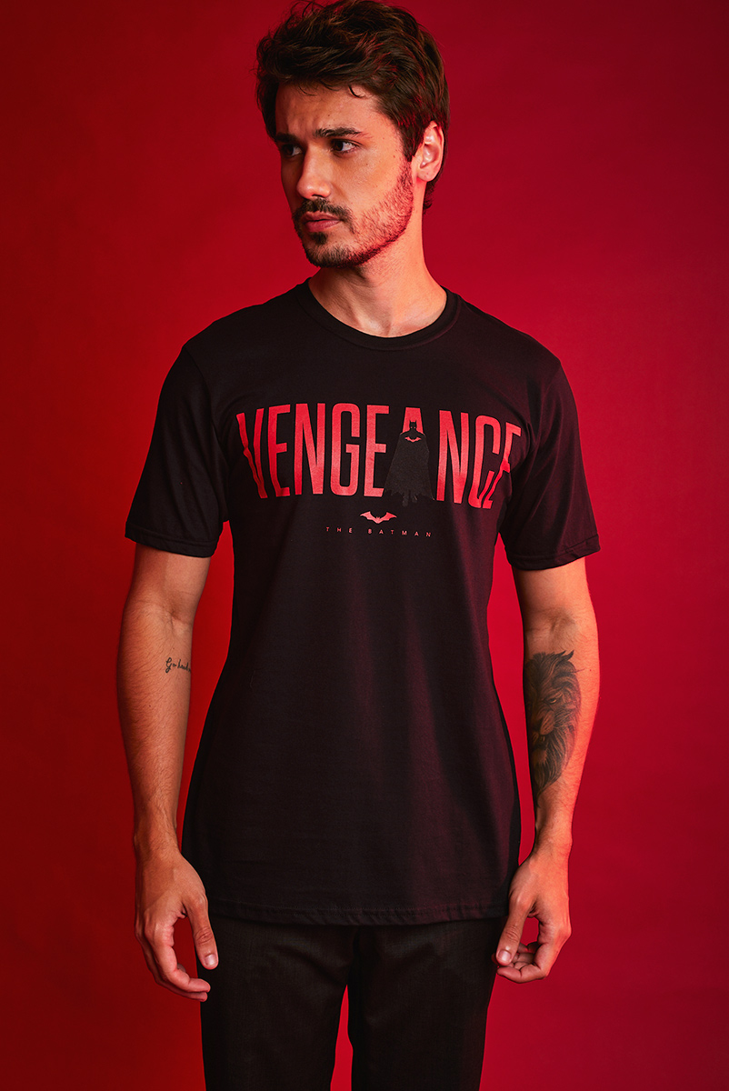 Camiseta Unissex The Batman Vengeance