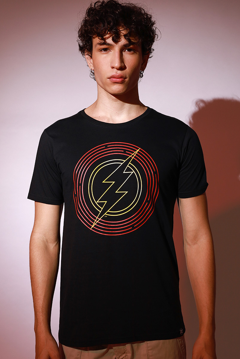 Camiseta Unissex The Flash Espaço Tempo