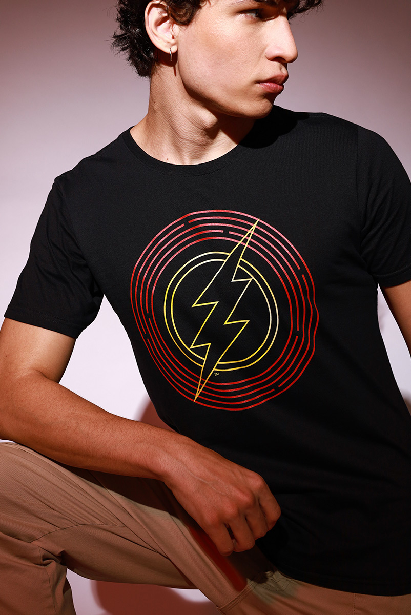 Camiseta Unissex The Flash Espaço Tempo