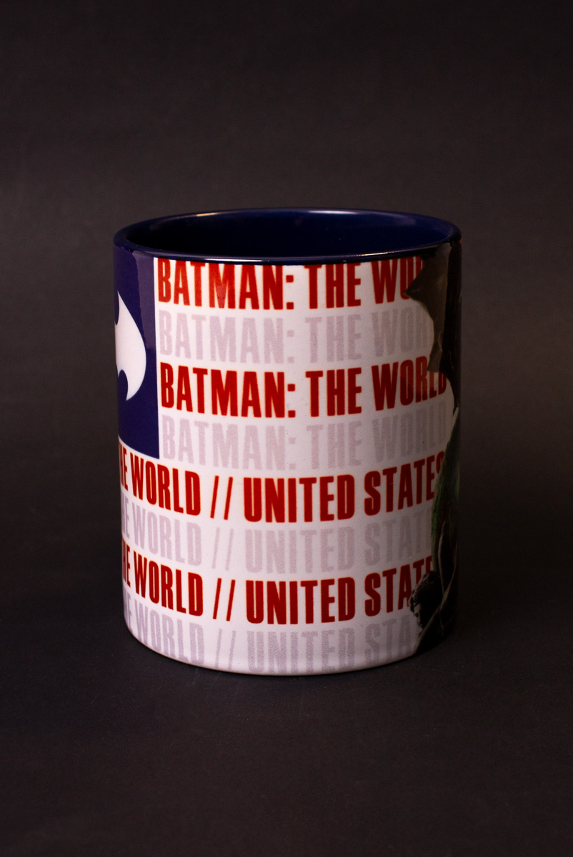Caneca Batman O Mundo Estados Unidos
