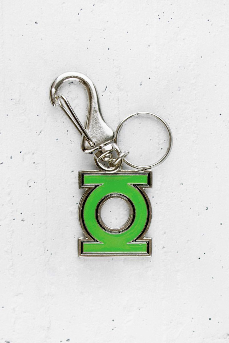 Chaveiro de Metal Lanterna Verde Logo