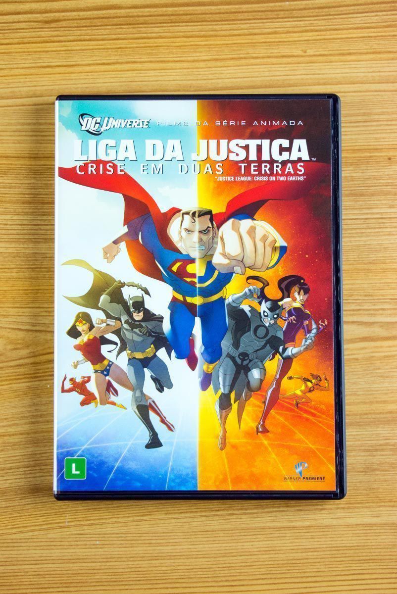 DVD Liga da Justiça: Crise em Duas Terras