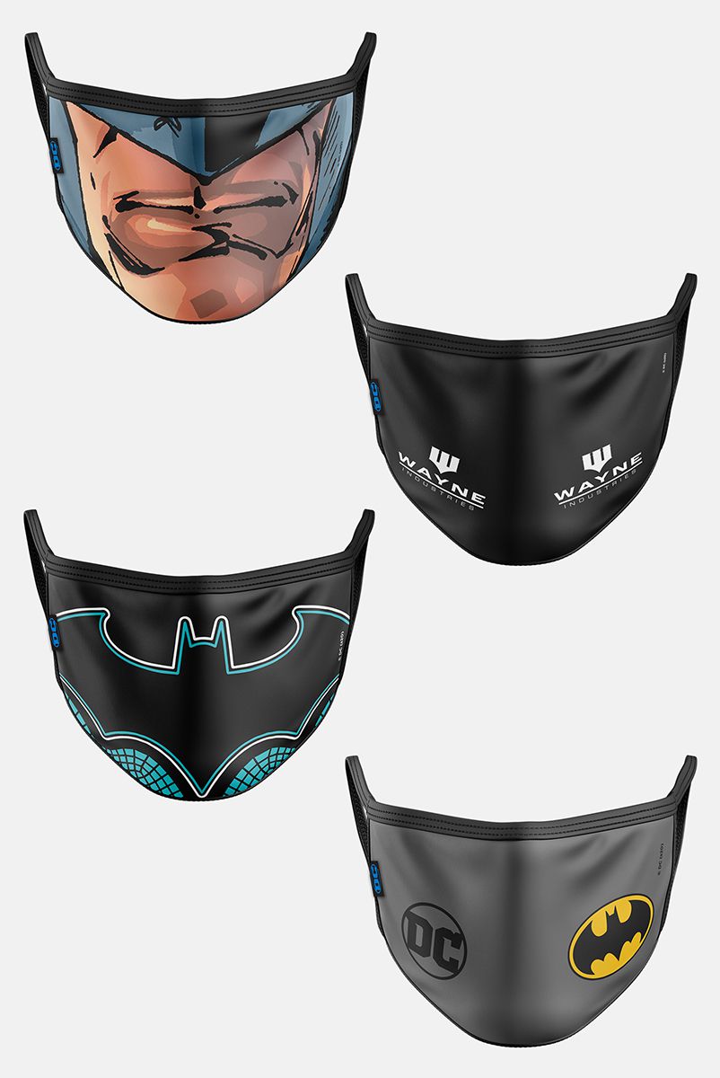 Kit com 4 Máscaras Batman