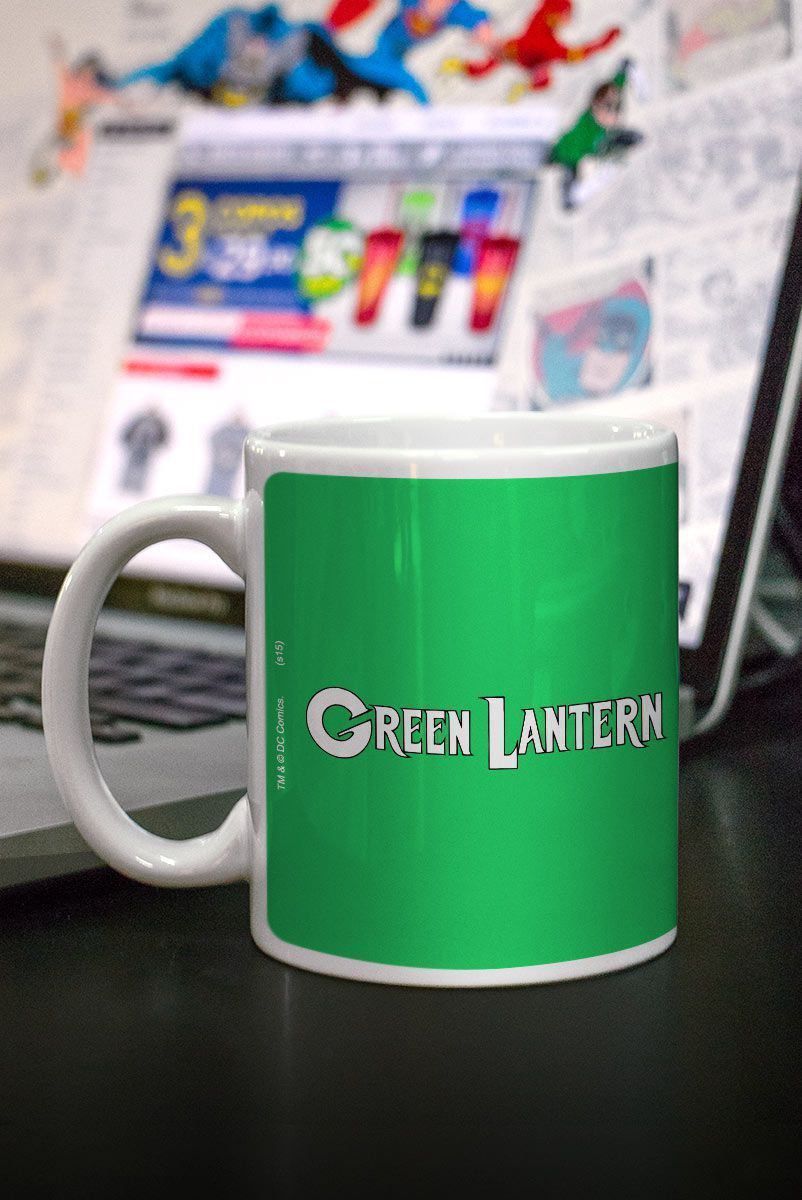 Caneca Lanterna Verde Logo