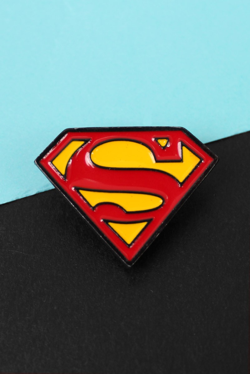 Pin de Metal Superman Logo