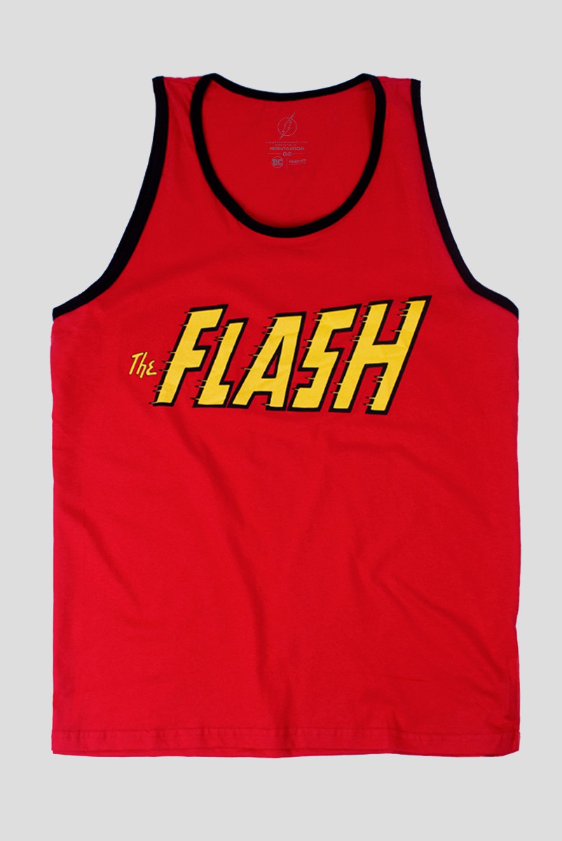 Regata Masculina The Flash Logo Clássico