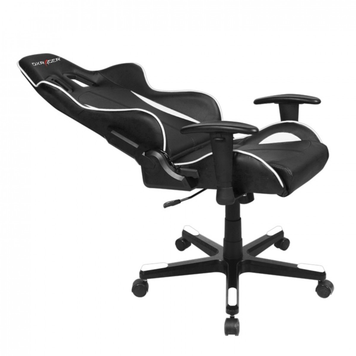 Cadeira F-Series OH/FE57/NW Preto/Branco - DXRacer