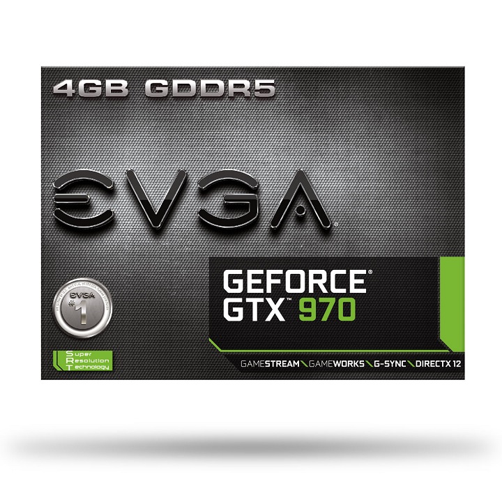 Placa de Video GeForce GTX970 4GB DDR5 04G-P4-1970-KR - EVGA