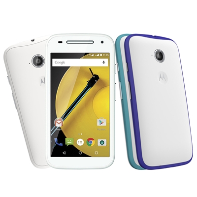 Smartphone Moto E 4G Colors XT1514 2º Geração Quad Core 16GB Dual Chip Tela 4.5 Câmera 5MP Android 5 Branco - Motorola