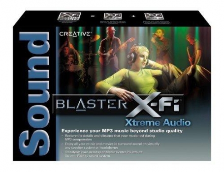 Placa de Som Sound Blaster X-F Xtreme Audio 24-Bit 7.1 70SB104000000 - Creative