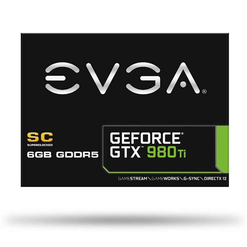 Placa de Vídeo Geforce GTX980 TI SuperClock 384Bit 6GB GDDR5 06G-P4-4992-KR - EVGA