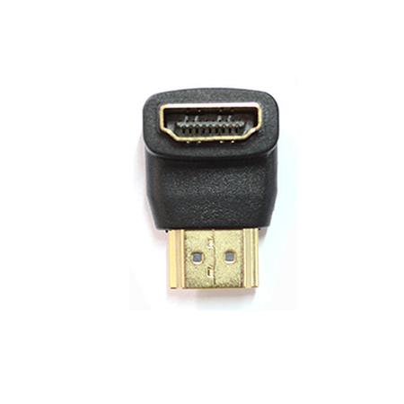 Adaptador 90 Graus Conector HDMI Macho/Femea A208 AD0104 - Exbom