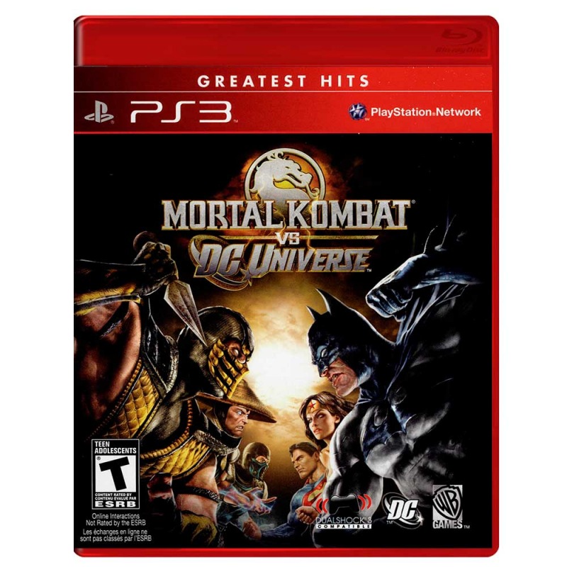 Jogo Mortal Kombat  Vs Dc Universe - Ps3 - WARNER BROS