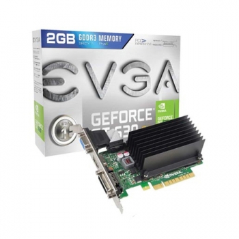 Placa de Video GeForce GT630 2GB DDR3 128Bits Low Profile 02G-P3-2633-KR - EVGA